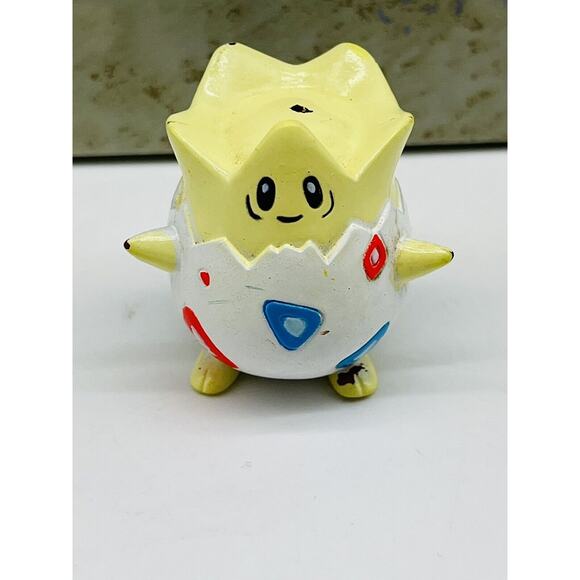 Togepi Pokemon Mini Figure w/ Poke Ball Nintendo Basic Fun (No Keychain) - Picture 6 of 10